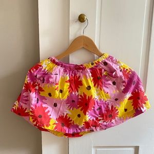 Girls Flower Skirt - Mini Boden - Size 3-4